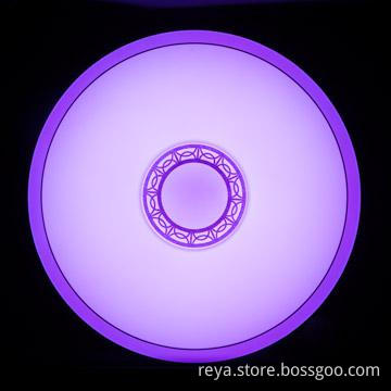 RGB dimmable ceiling lamp with swith dimmer